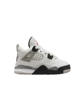 Air Jordan 4 Retro OG Toddler ‘White Cement’ (2025) | SKU: IB4387 100 | Size 7C